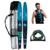 Jobe Allegre Ensemble De Ski Nautique 59'' Teal Avec Sac, Corde Et Gilet 4 Buckle 1 Jobe Allegre Ensemble De Ski Nautique 59'' Teal Avec Sac, Corde Et Gilet 4 Buckle -JOBE Magasin 203322003 2 0 0
