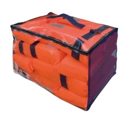 Besto Sac Avec 4 Gilets Orange Fluo