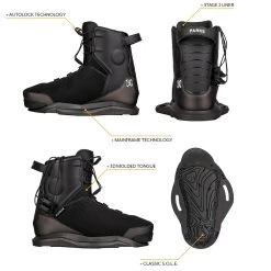 Ronix Parks Chausses De Wakeboard -JOBE Magasin 22223071 2 0