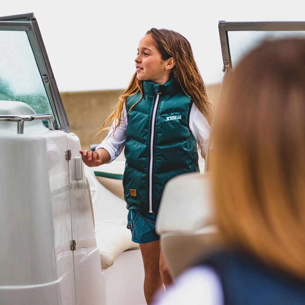 Jobe 50 Newton Bodywarmer Enfant Dark Teal 6 Jobe 50 Newton Bodywarmer Enfant Dark Teal – Image 4