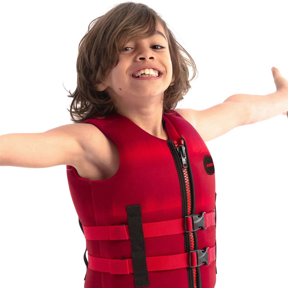 Jobe NéoprÚne Gilet De Sauvetage 50N Enfant Rouge 5 Jobe NéoprÚne Gilet De Sauvetage 50N Enfant Rouge – Image 3