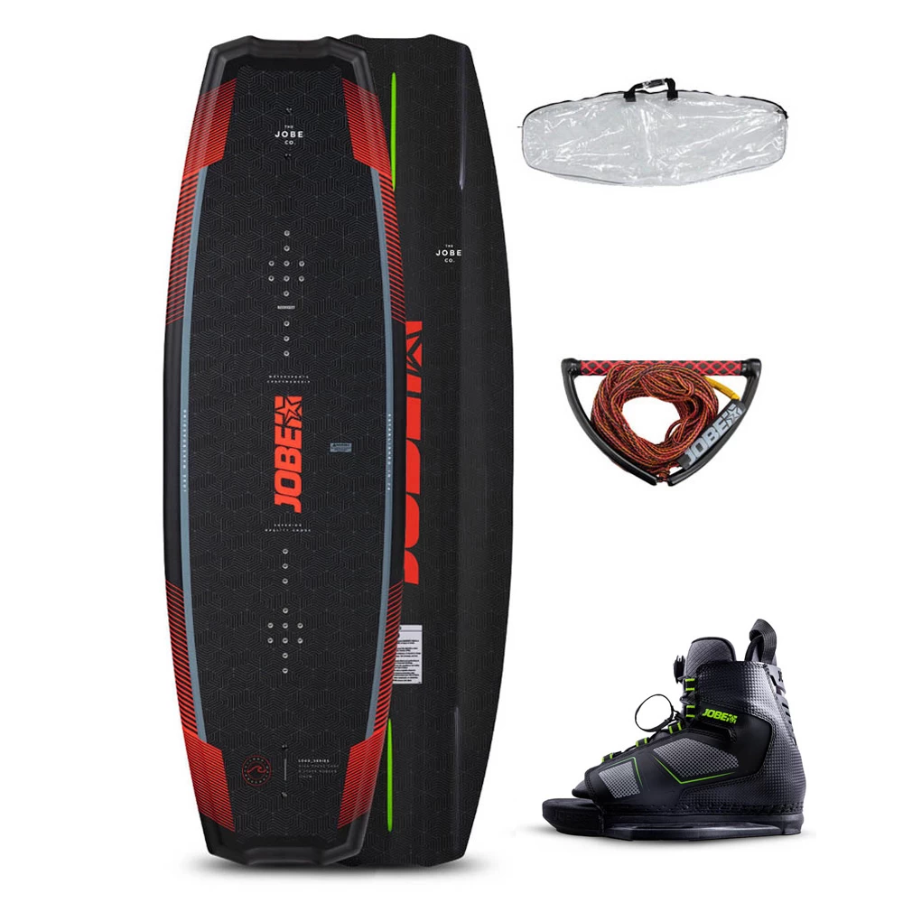 Jobe Logo Ensemble De Wakeboard 138 Cm & Chausses Unit 3 Jobe Logo Ensemble De Wakeboard 138 Cm & Chausses Unit