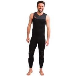 Jobe Toronto 2mm Jet Long John Combinaison Homme Avec ProtÃšge-tibias