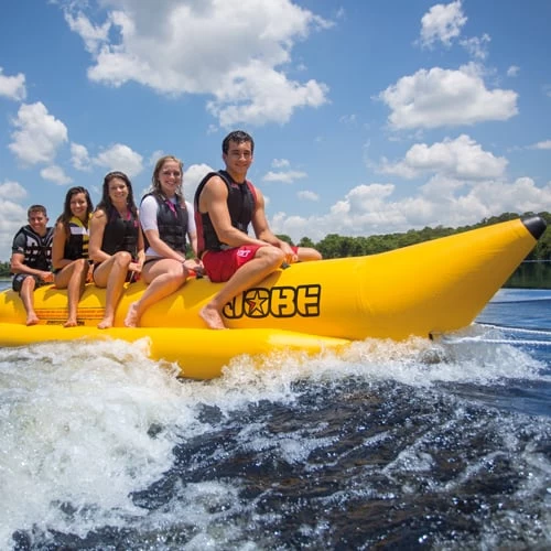 Jobe Banane Watersled Gonflable 8 Personnes 4 Jobe Banane Watersled Gonflable 8 Personnes – Image 2